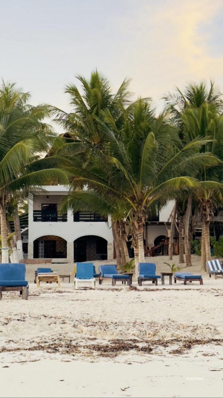 Casa Mate Beachfront Houses El Cuyo Extérieur photo