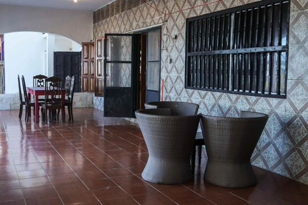 Casa Mate Beachfront Houses El Cuyo Extérieur photo